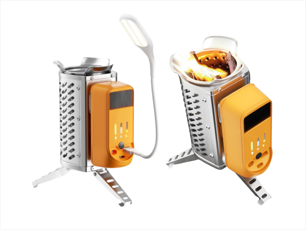 $108.99 Camping Stove Wood Camp Stove Generating Electricity Backpacking Stove USB Charging Camping Stoves Portable Stove for Outdoor, Hiking, Survival, Emergency