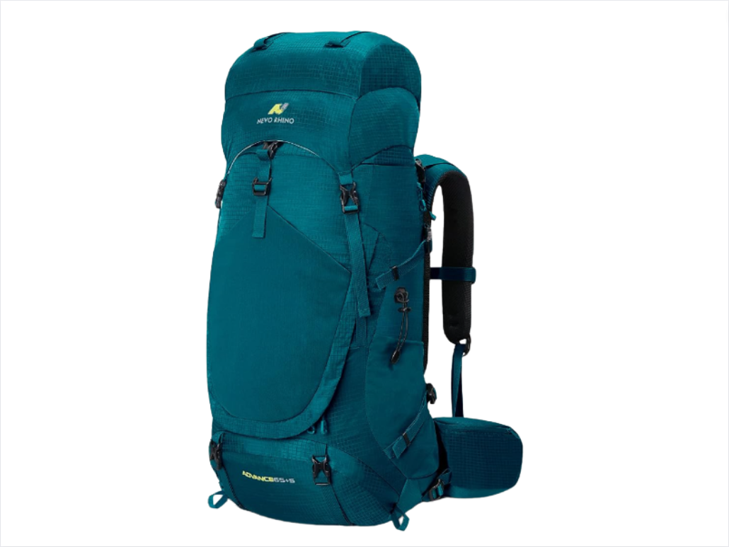$83.99 N NEVO RHINO Internal Frame Hiking Backpack 50/60/65/70/80L
